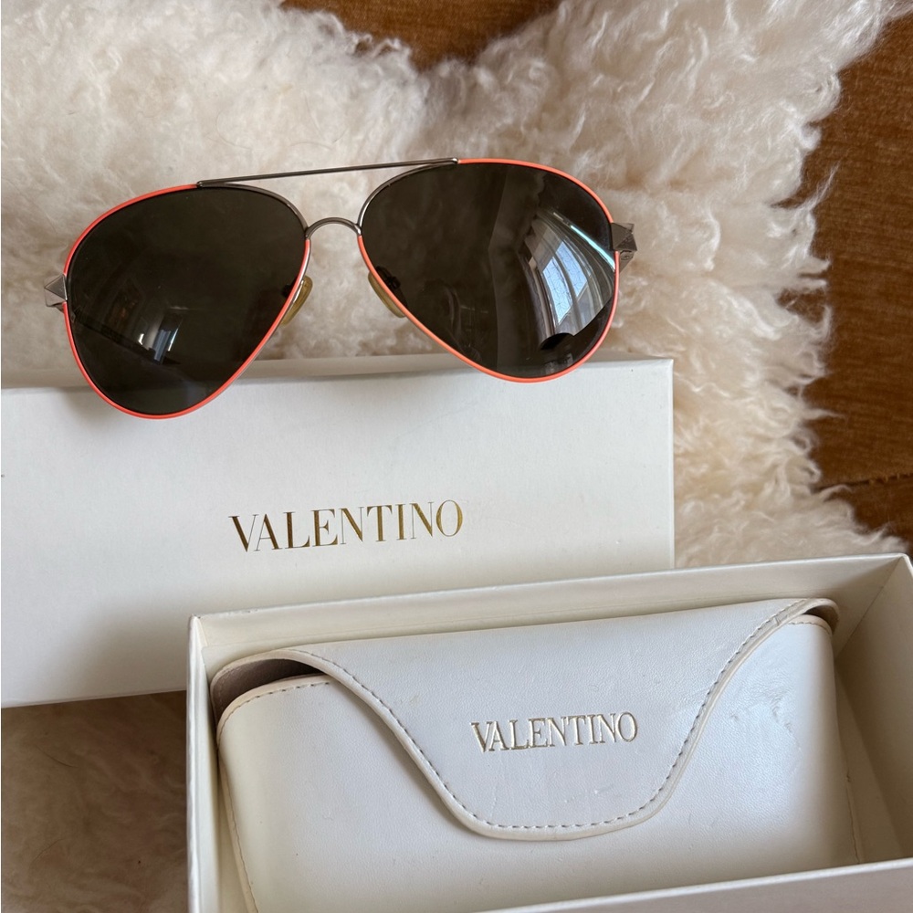Valentino Women's Aviator Sunglasses